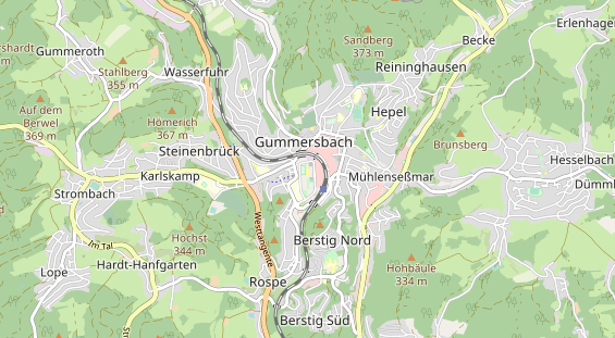 Eventlocations auf Karte