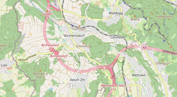 Eventlocations auf Karte
