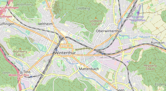 Eventlocations auf Karte