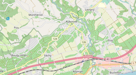 Eventlocations auf Karte