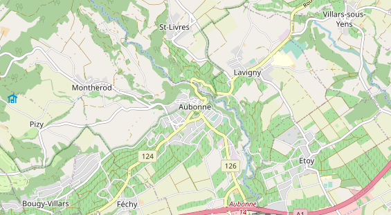 Eventlocations auf Karte