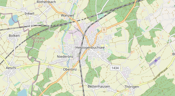 Eventlocations auf Karte