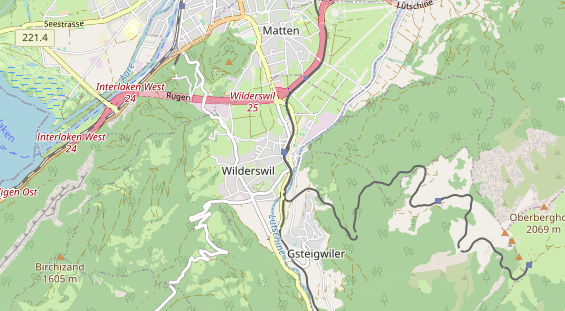 Eventlocations auf Karte