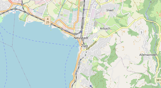 Eventlocations auf Karte