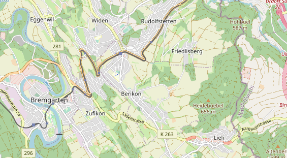 Eventlocations auf Karte
