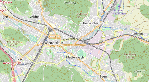 Eventlocations auf Karte
