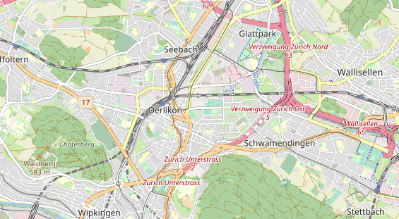 Eventlocations auf Karte