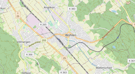 Eventlocations auf Karte