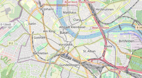 Eventlocations auf Karte