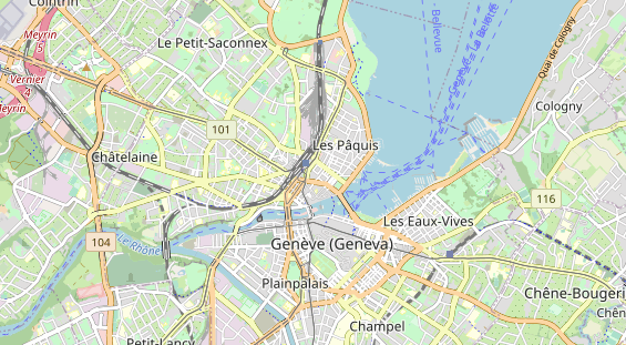 Eventlocations auf Karte