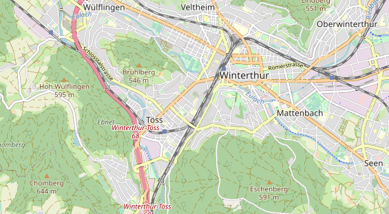 Eventlocations auf Karte