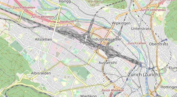 Eventlocations auf Karte