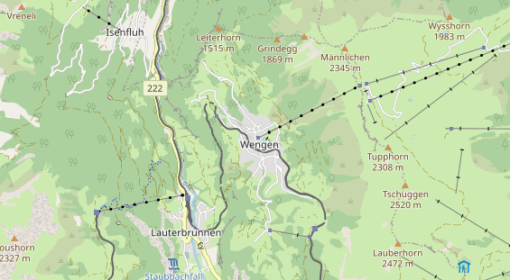 Eventlocations auf Karte
