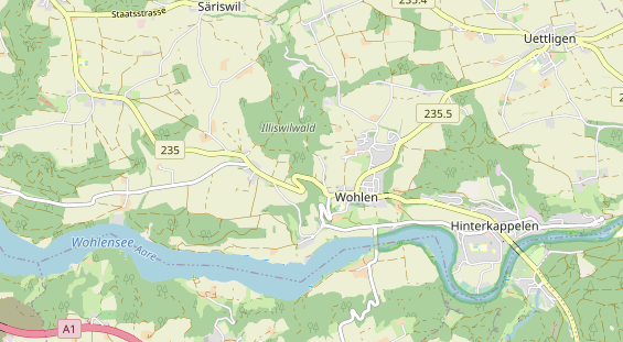Eventlocations auf Karte