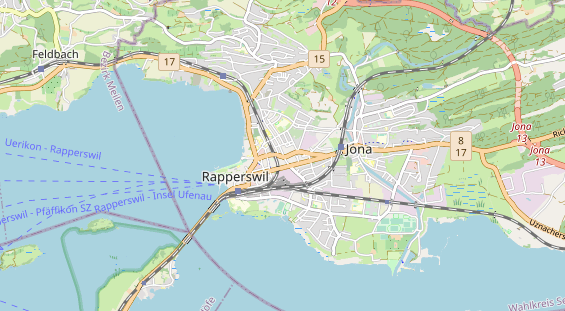 Eventlocations auf Karte