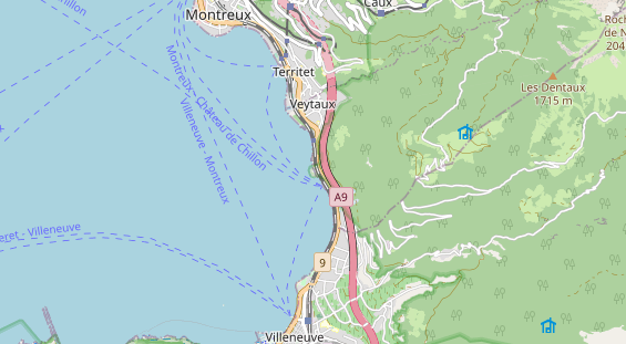 Eventlocations auf Karte