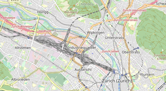 Eventlocations auf Karte