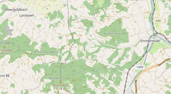 Eventlocations auf Karte