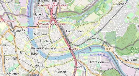 Eventlocations auf Karte