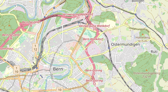 Eventlocations auf Karte