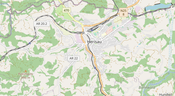 Eventlocations auf Karte