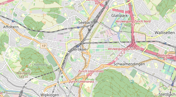 Eventlocations auf Karte