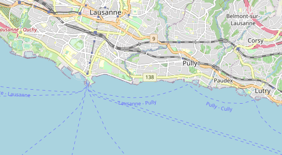 Eventlocations auf Karte