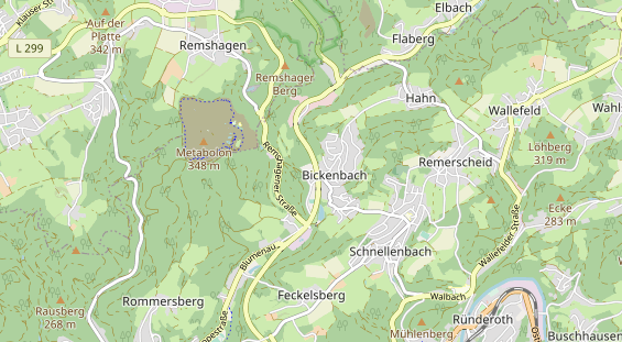 Eventlocations auf Karte