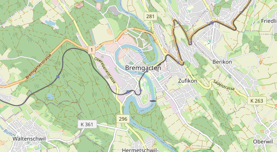 Eventlocations auf Karte