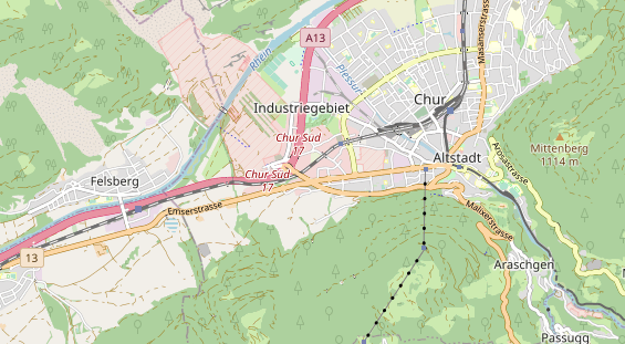 Eventlocations auf Karte