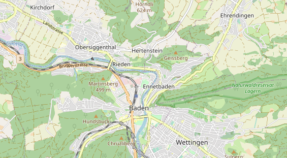 Eventlocations auf Karte