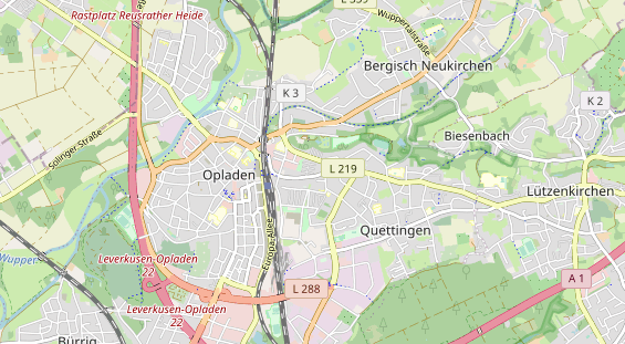 Eventlocations auf Karte