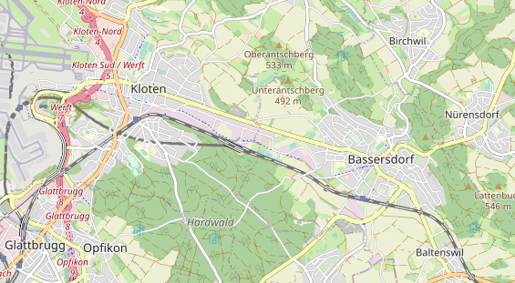 Eventlocations auf Karte