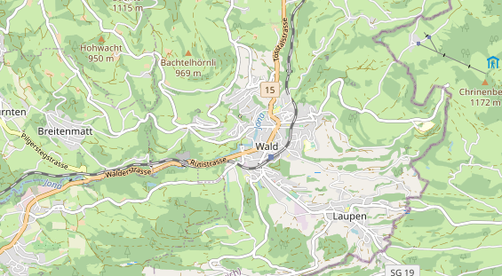 Eventlocations auf Karte