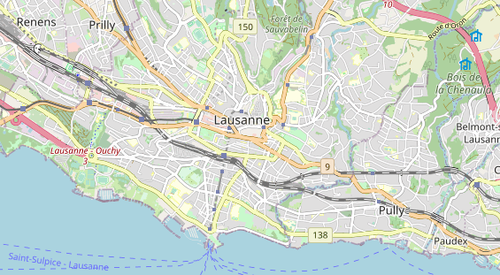 Eventlocations auf Karte