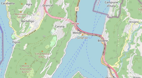 Eventlocations auf Karte