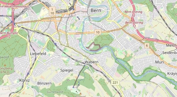 Eventlocations auf Karte