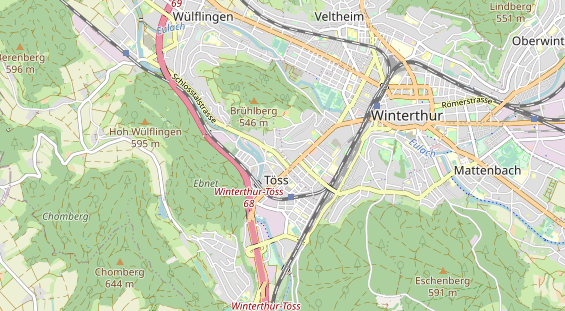 Eventlocations auf Karte