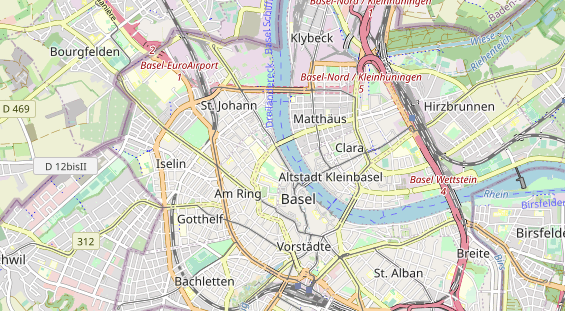 Eventlocations auf Karte