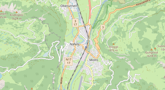 Eventlocations auf Karte