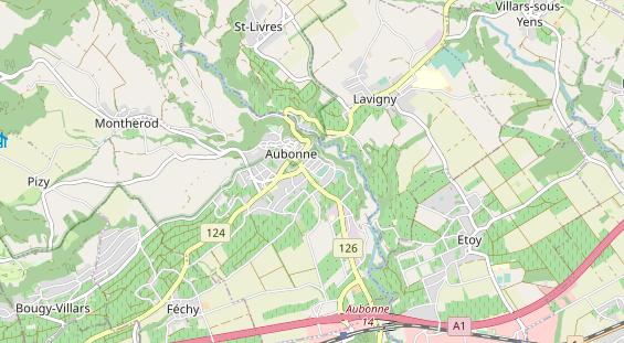 Eventlocations auf Karte
