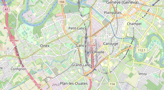 Eventlocations auf Karte