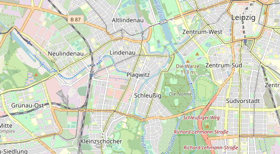 Eventlocations auf Karte