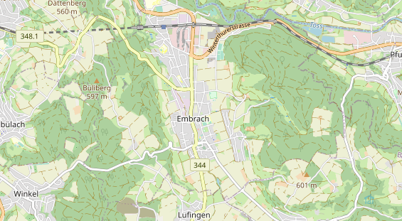 Eventlocations auf Karte