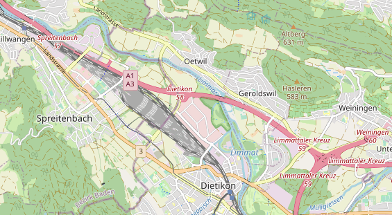 Eventlocations auf Karte