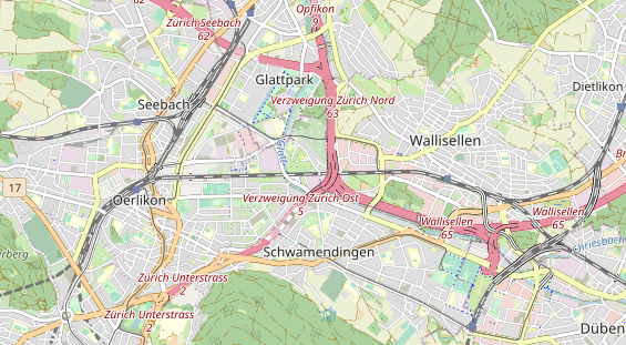 Eventlocations auf Karte