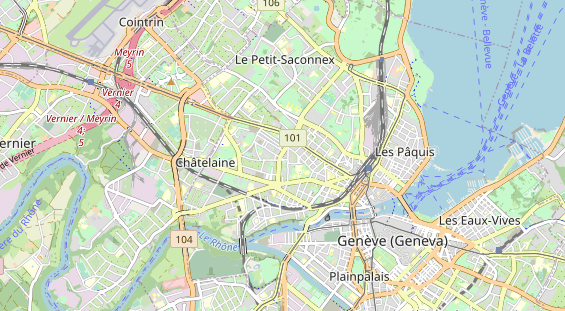 Eventlocations auf Karte
