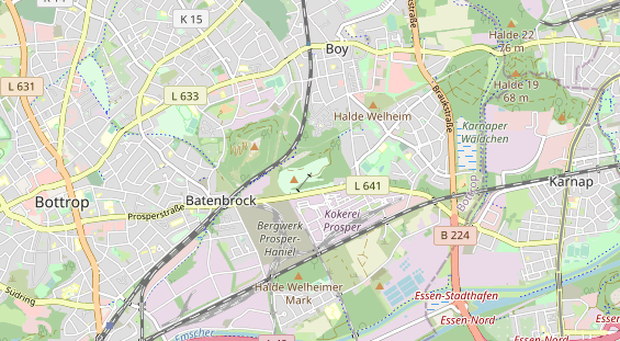 Eventlocations auf Karte