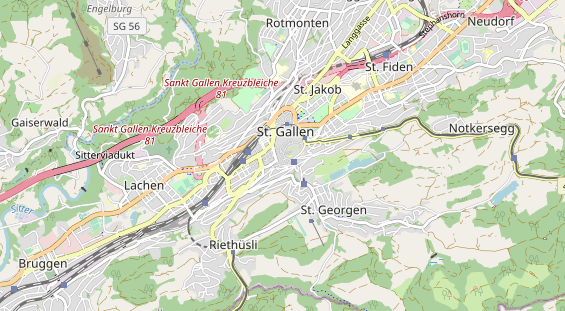 Eventlocations auf Karte