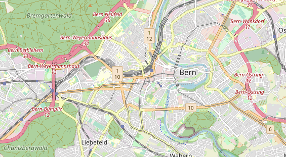 Eventlocations auf Karte